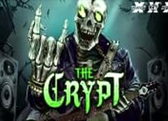 Каменный подземный дизайн слота The Crypt и могильный фон